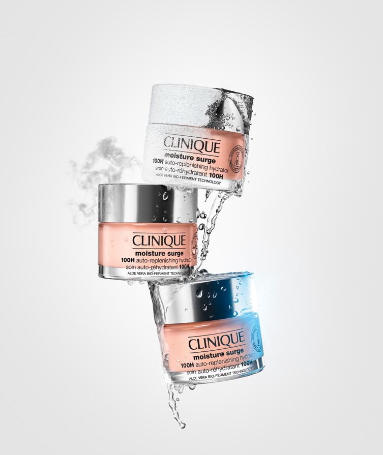 Life dehydrates skin, that’s just a fact. 
Some causes of dry, uncomfortable skin are:

❄️Extreme weather
✈️Air travel
💻Blue light

Moisture Surge 100H delivers hydration with the potent ingredient combo of Aloe bioferment and Hyaluronic Acid. #Clinique #MoistureSurge #skincare