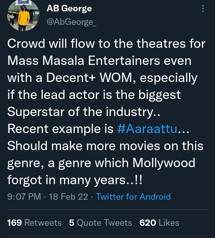 VickySerrr's tweet photo. ഇത് ന്ത് മൈര് 🙄 ott ൽ വന്നത് വേറെ version ആണോ 🤣 https://t.co/Mo2MlrPk7j