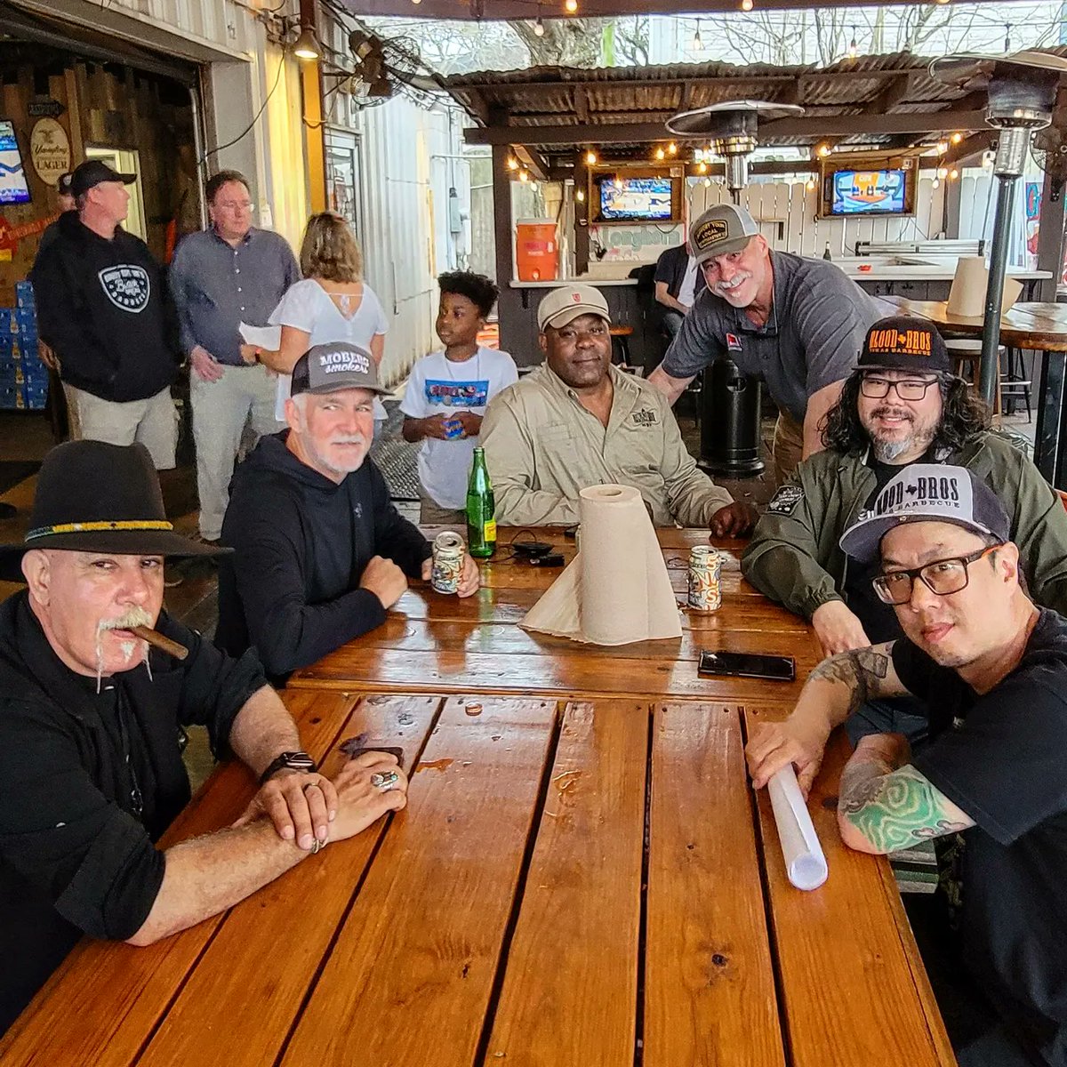 HouBBQ's tweet photo. The Pitmaster Meeting was a lot of fun.  Y'all ready for the 9th Annual HouBBQ Festival happening April 3rd? 

https://t.co/pq2VyK07HA https://t.co/SZJhzjp781