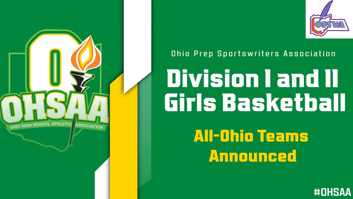 🚨⛹️‍♀️🏀#OHSAA RELEASE: Division I and II Girls Basketball All-Ohio Teams Announced.

READ MORE➡️ohsaa.org/news-media/art…