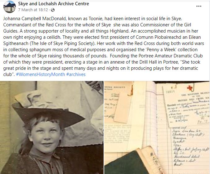 HLHArchives's tweet photo. Ok @MusiciansYoung you've risen to the challenge before! Thurs's #LearnWithLorna is on #women in #Skye & #Lochalsh archives inc this lady after whom the strathspey 'Miss MacDonald of Viewfield' is named. Anyone up for playing it? #SeachdainNaGàidhlig #TeamHLH #Gaelic #Gaidhlig https://t.co/EQe2RInUNm