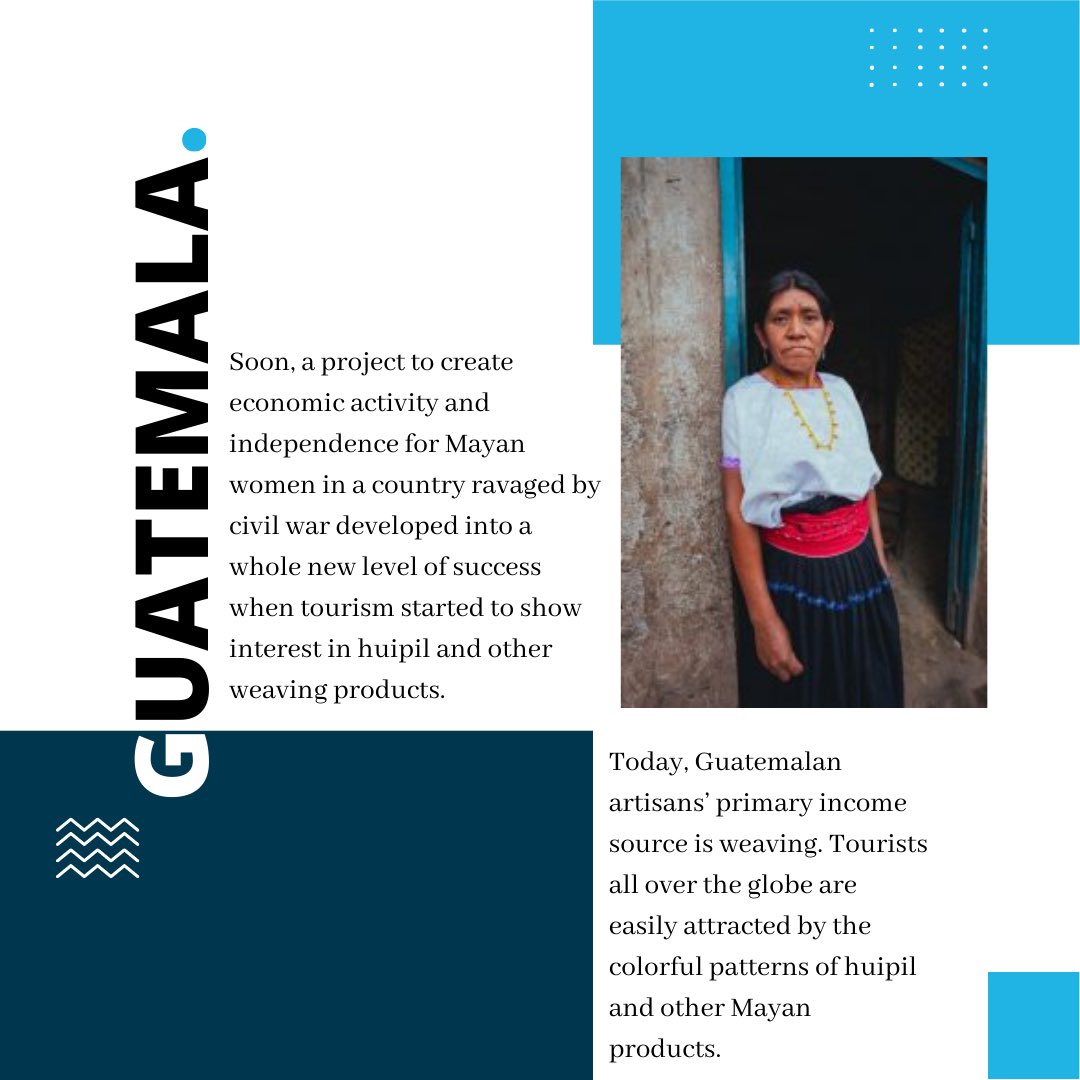 CCDNLORG's tweet photo. BLOG ALERT! 📝 
 
Although the motifs, patterns, techniques, and materials differ, the art of weaving is one of the oldest elements of the common world heritage. Take a look at Guatemala's huipils! 🇬🇹

Read the article here: https://t.co/J3JNU1KwnM 

#ikat #kasuri #indonesia https://t.co/EyGyep9y5q