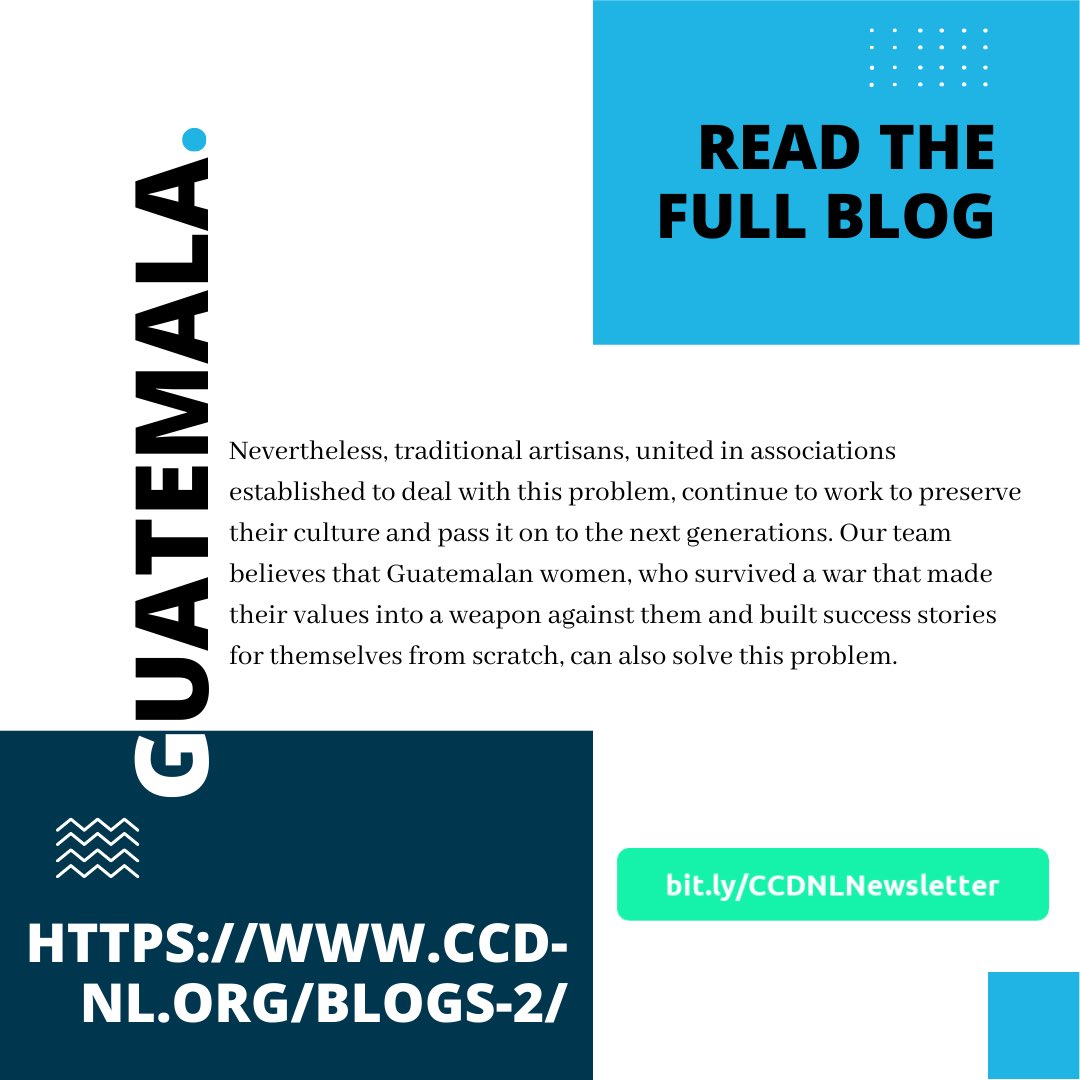 BLOG ALERT! 📝 
 
Although the motifs, patterns, techniques, and materials differ, the art of weaving is one of the oldest elements of the common world heritage. Take a look at Guatemala's huipils! 🇬🇹

Read the article here: ccd-nl.org/blogs-2/ 

#ikat #kasuri #indonesia