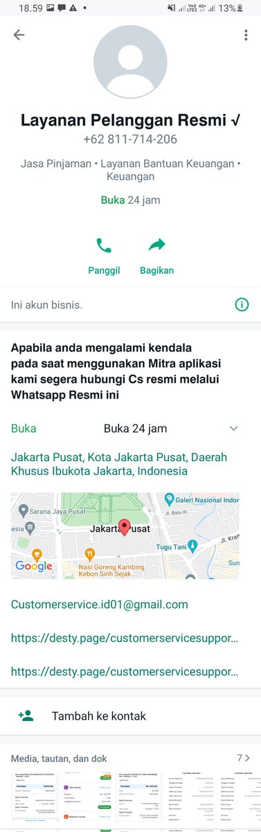 PinjolI's tweet photo. Apk yg meresahkan masyarakat, pinjaman dgn tenor singkat, dan kelebihan mengembalikan pinjaman malah diblokir no saya.
#pinjol #pinjolilegal #fintect #ONEPIECE1044 #IkatanCintaBadScript
@CCICPolri @DivHumas_Polri @kemkominfo @ojkindonesia @detikcom @detikcom @KompasTV @tvOneNews https://t.co/kdmEhBWMTR