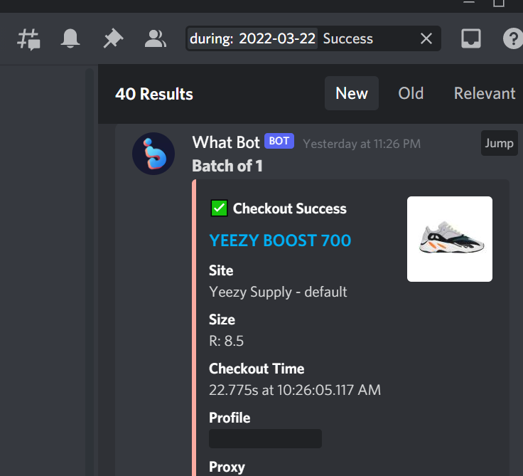 🤖: @whatbotisthis @ValorAIO 👥: @OnlyFamz @notify @CarbnIO ⚡️: @PureProxies Subnet!! @SakuraProxy 🖥️: @10xServers GMAIL:@oneclicks4