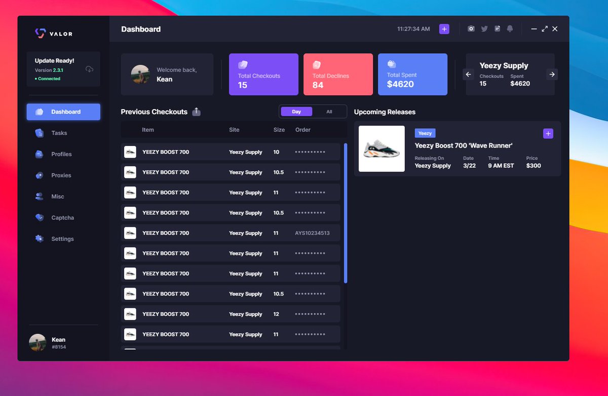 Kean (@justinkeaney35) on Twitter photo Haven't posted success in awhile 
 π€<a href="/ValorAIO/">Valor</a> 
 π‘@NoraProxies 
π¬<a href="/TheBreezeSupply/">Breeze Supply</a> Haven't posted success in awhile 
 π€<a href="/ValorAIO/">Valor</a> 
 π‘@NoraProxies 
π¬<a href="/TheBreezeSupply/">Breeze Supply</a>
