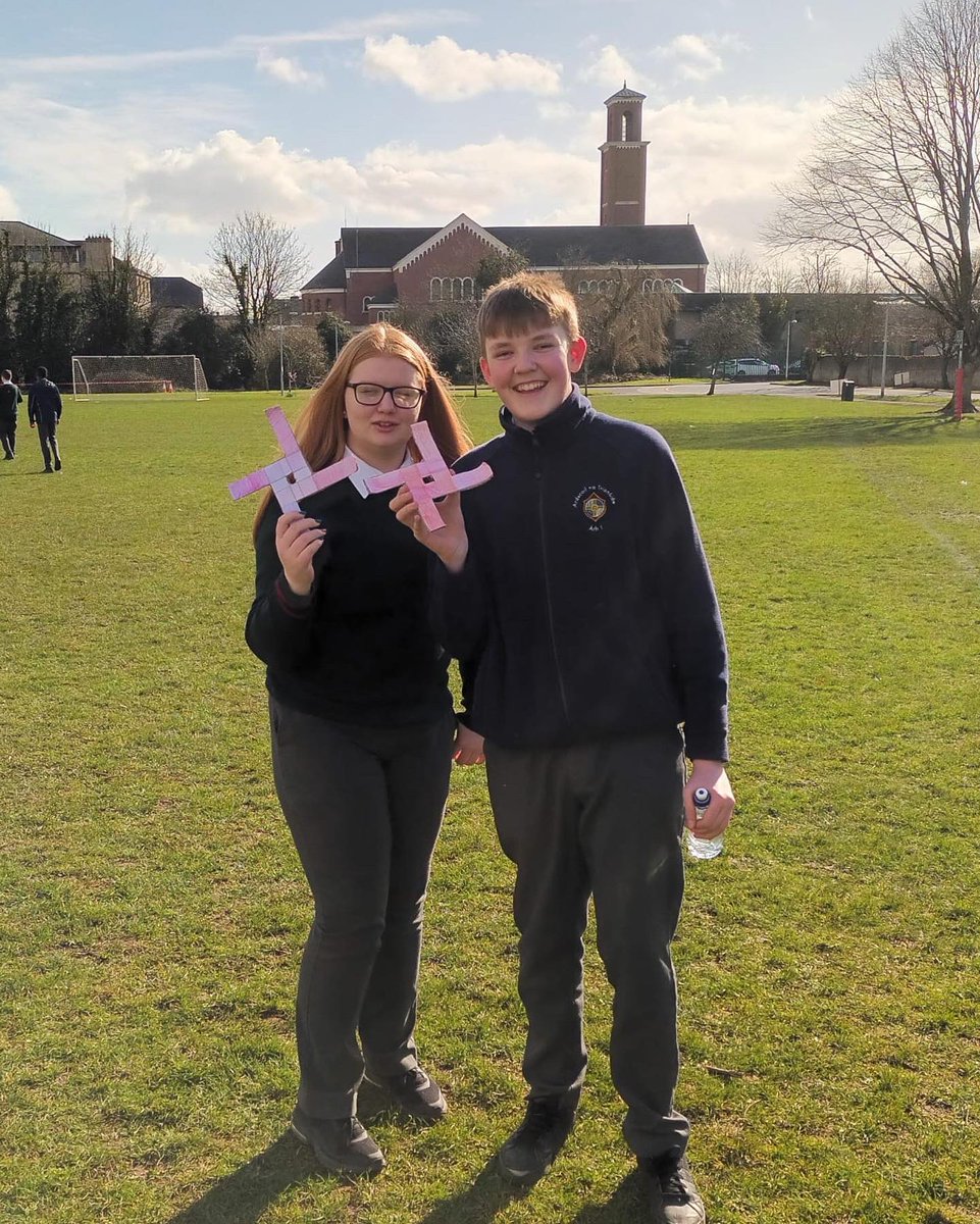ArdscoilT's tweet photo. Our 2nd year Technical Graphics class using their coursework and skills to design and test square boomerangs ๐ช ๐๐ป#technicalgraphics #technology https://t.co/Lb4ZqKvaEs