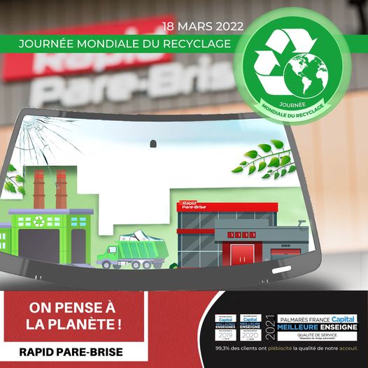 rapid_st's tweet photo. Rapid pare-brise s’engage pour l’environnement.

La journée mondiale du recyclage est l’occasion de rappeler que chaque acteur a un rôle à jouer dans la préservation et l’économie des ressources. Tous ensemble, participons à un avenir plus eco responsable en adoptant des pratique https://t.co/XXYNV51aTS