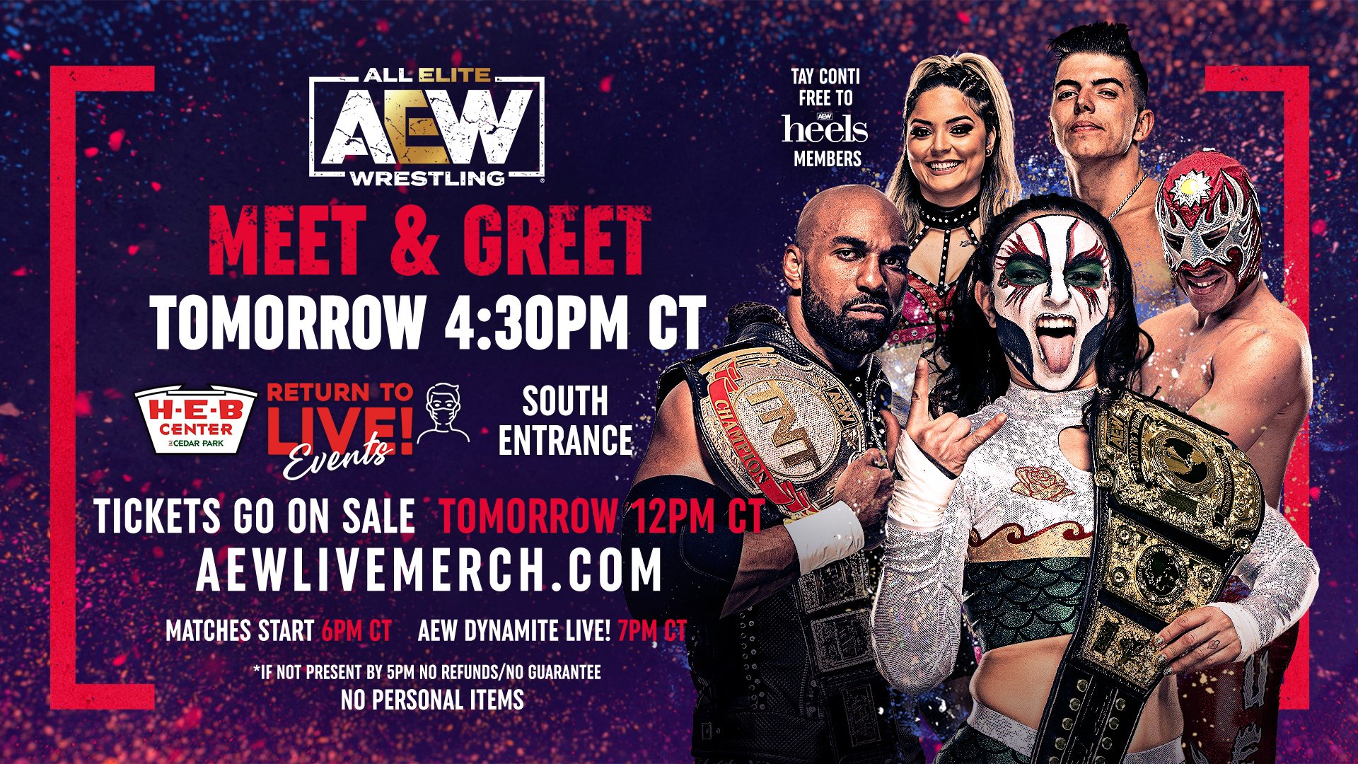 on Twitter "Get ready! Tickets for the Austin, Texas AEW