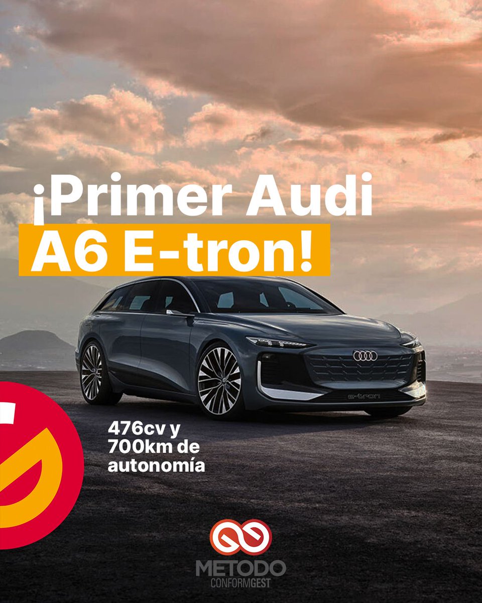 Audi sigue su camino imparable hacia la electrificación. Lo último en ser desvelado ha sido el prototipo del A6 Avant.

La tecnología de la batería, permite en una estación de carga rápida recuperar energía suficiente para recorrer 300km en apenas 10 minutos.