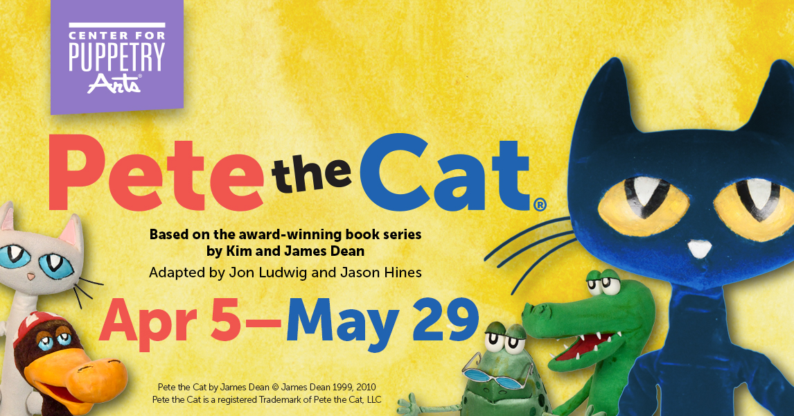 #PeteTheCat opens in just 2 weeks! Reserve your tickets now to see the coolest cat in town! #ATL 🎟️ puppet.org/programs/pete-…