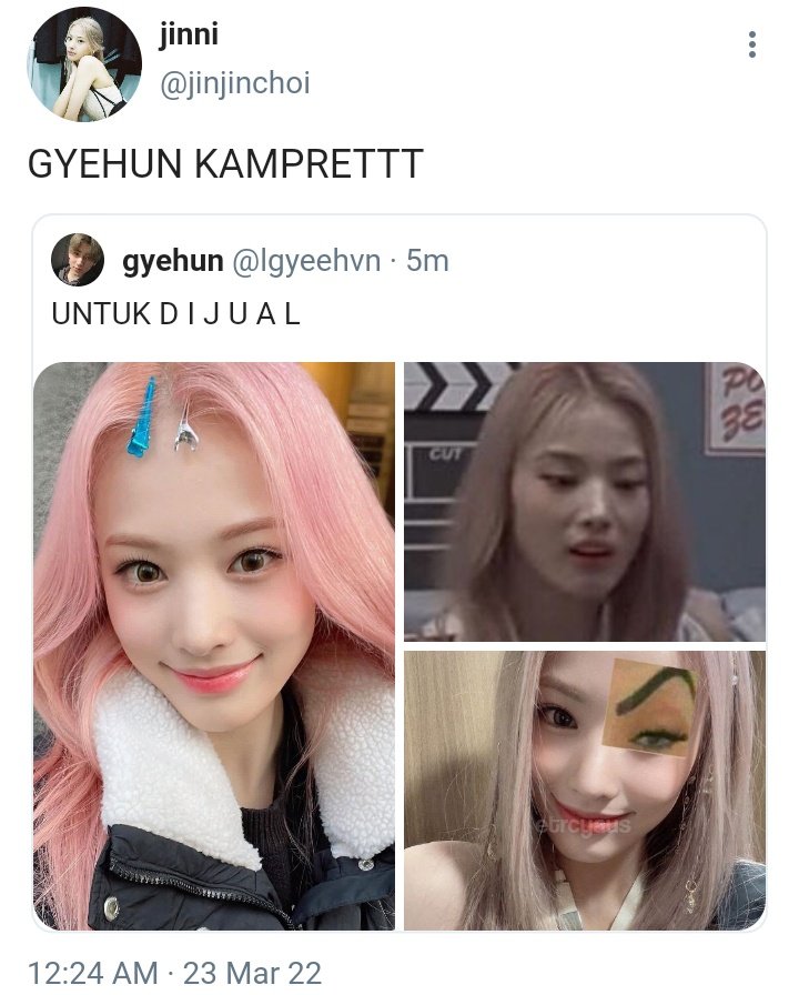 cliviaau's tweet photo. “gue gak bisa tanpa lo, gye"

#pinkyfox – jinni x gyehun onetweet au https://t.co/MGI5tK7lHC