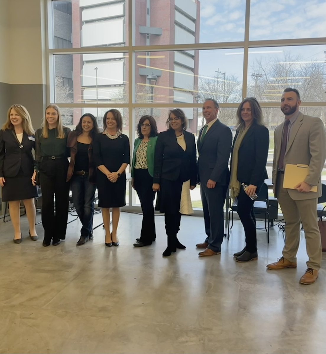 YSU_Workforce's tweet photo. This past Thursday, U.S Assistant Secretary of Commerce for Economic Development Alejandra Castillo paid a visit to the Excellence Training Center at Kohli Hall. 

We are honored to work alongside individuals such as Secretary Castillo on the road to economic development! https://t.co/mfonmztAYQ