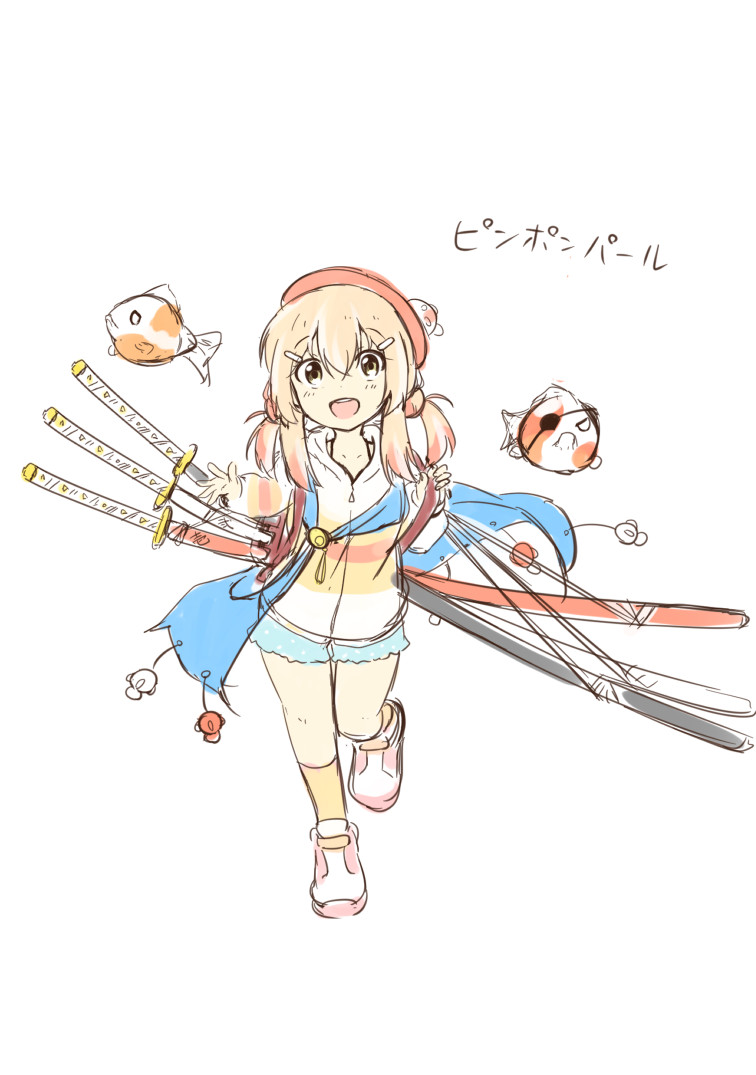 お魚シリーズ ピンポンパールちゃん

太刀を振り回せる幼女です 