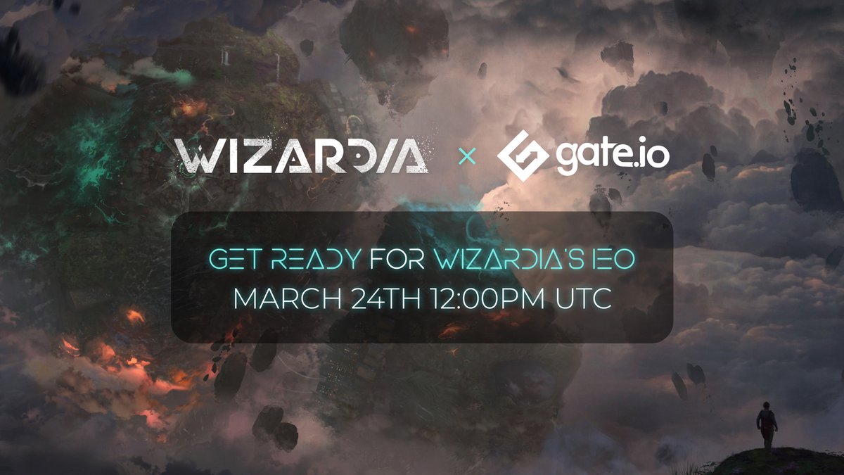 🎯 March 24th, 12:00 noon UTC 🎯

That’s when $WZRD #token lists on @gate_io!

Check out this Medium article for everything you need to get ready: 
✍️ Signing up
🕵️‍♂️ Doing KYC
🤏 Claiming tokens
🗓 Vesting schedule

‼️➡️wizardia.co/gateio-listing

#IEO #GameFi #listing #Wizardia #P2E