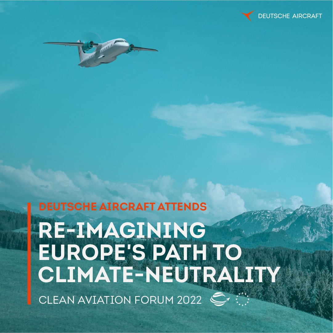 Regina Pouzolz, our Head of our Sustainability, will attend this edition of the #CAForum. Make sure to follow us for more updates.

#deutscheaircraft #emissions #climateneutral #sustainableaviation #CAForum2022 #NetZero #CleanAviation #aviation