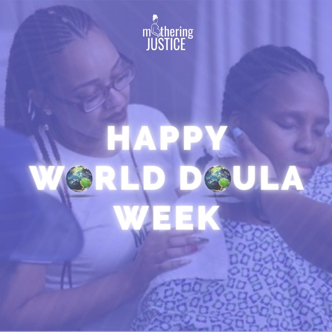 momjustice's tweet photo. Happy #WorldDoulaWeek! 💜 

We are so happy to have worked with so many amazing doulas who have been changing the world one mama at a time. Doulas are essential to helping us give mamas the prenatal, birthing, and postnatal advocacy and support they deserve 🙌🏾 https://t.co/0E1THVjDdQ