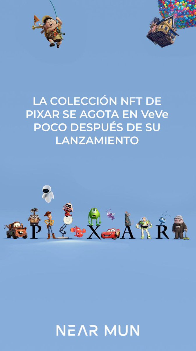 NearMun's tweet photo. La importancia de la dimensión sobre lo que significan #disney y #pixar 😃, imaginemos la gama de posibilidades que tienen nuestras películas favoritas para hacer #NFT 🤩
.
@NEARProtocol @NearDominicana @NEARISFUTURE @near_insider @NEARChainStatus @CODEIV @Disney @DisneyAnimation https://t.co/H3E3JedNpz