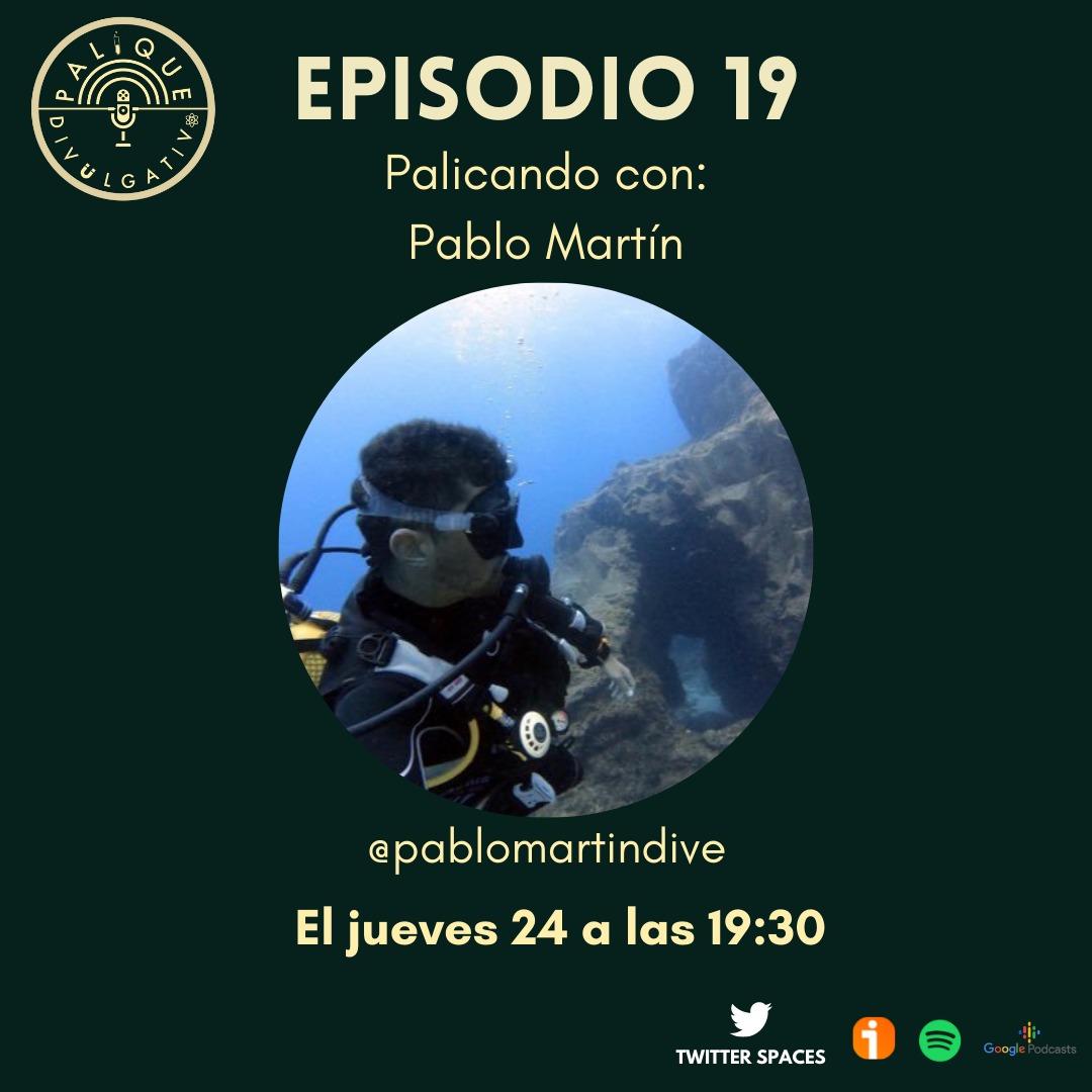 PDivulgativo's tweet photo. Los charcos no se tocan o Tenerife, ¿paraíso de la destrucción? son algunas de las campañas virales que ha llevado a cabo nuestro invitado de esta semana. El jueves palicamos con @pablomartindive. #PD19 https://t.co/ctg18o06lp