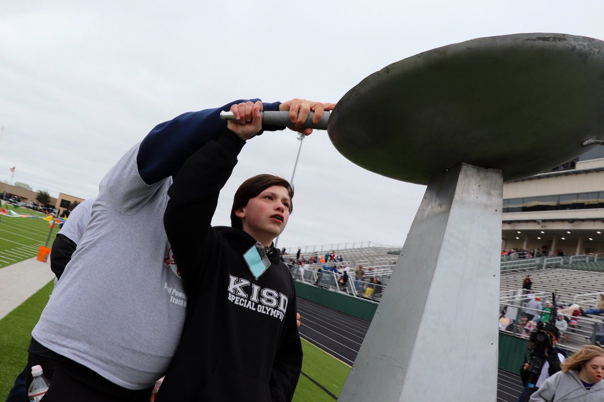 KellerISD's tweet photo. The torch has been lit and the Chad Powell Memorial Track Meet is officially underway! #CelebrateKISD https://t.co/FXEbj9qiwk