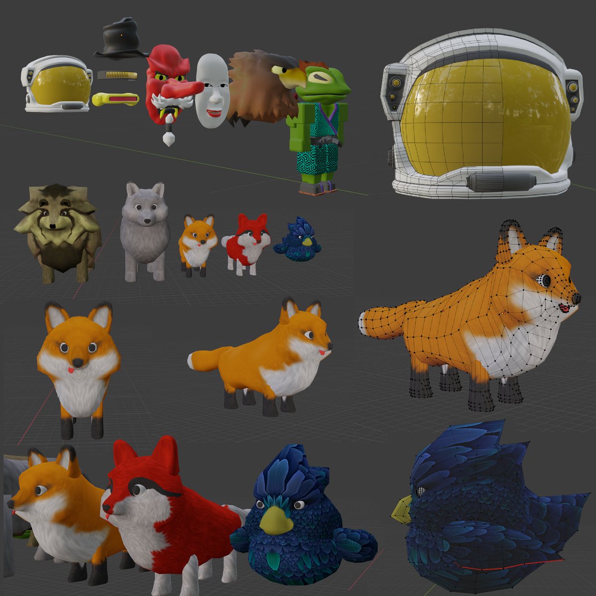 Some headgears and pets for our upcoming game. Name still TBD <a href="/roblox/">Roblox</a> <a href="/robloxdev/">Roblox DEV</a> <a href="/robloxdevs/">Jacob Green</a> <a href="/indiedev/">Dan Keseloff</a>