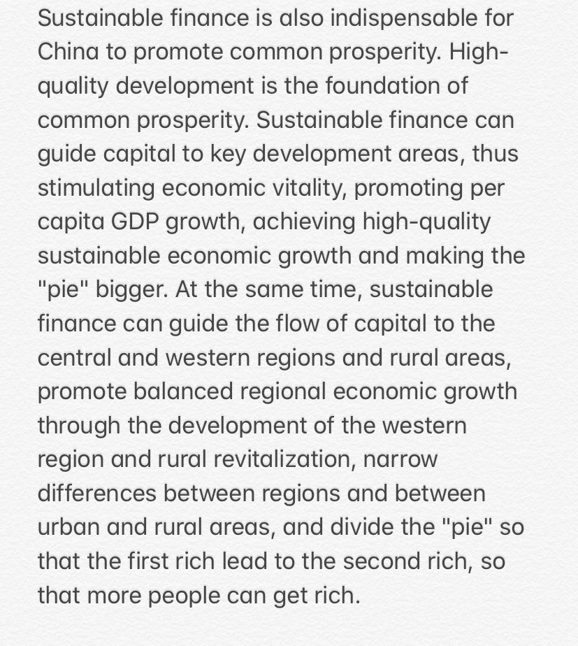 princekui1's tweet photo. China must consider sustainable finance to achieve common prosperity https://t.co/zo4A1SnbNv