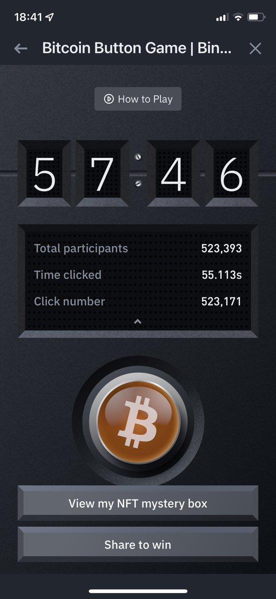 dimsah's tweet photo. #BitcoinButton #Binance https://t.co/vEJGJe4nij
