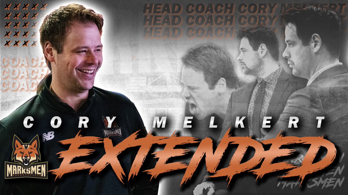 Marksmen_Hockey's tweet photo. BIG NEWS! We've extended head coach Cory Melkert through the 2022-23 season! Congratulations, coach, we're excited to have you back!

Read more at https://t.co/pMH9ReyHaK

#FearTheFox🦊 https://t.co/HINg0D8fai