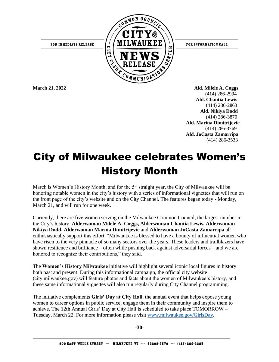 Alderwoman Nikiya Dodd tweet media