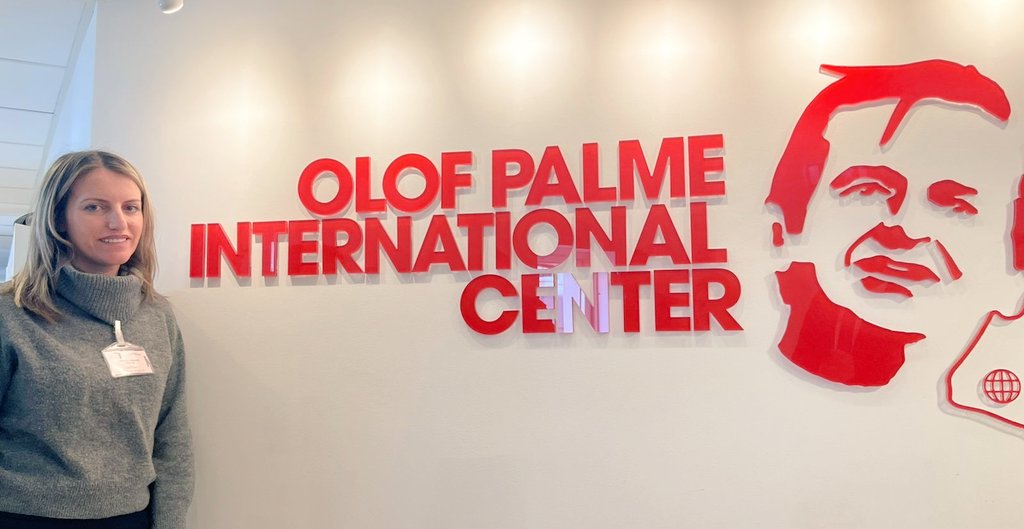 AllmucaMarsela's tweet photo. Visiting #Olof Palme International Center in #Stockholm! Key contributer for many years to strengthening local organisations and their role as democratic actors in Albania. https://t.co/WVLAgfMxDe