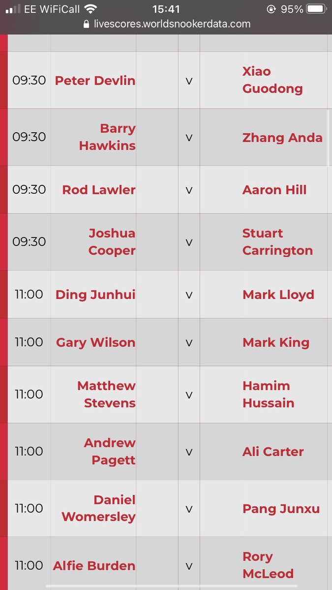 Received a late invite to the Gibraltar Open this week, I play Stuart Carrington 9:30am (8:30am English time) on Thursday morning 👍🏻😀 #snooker #Gibraltaropen