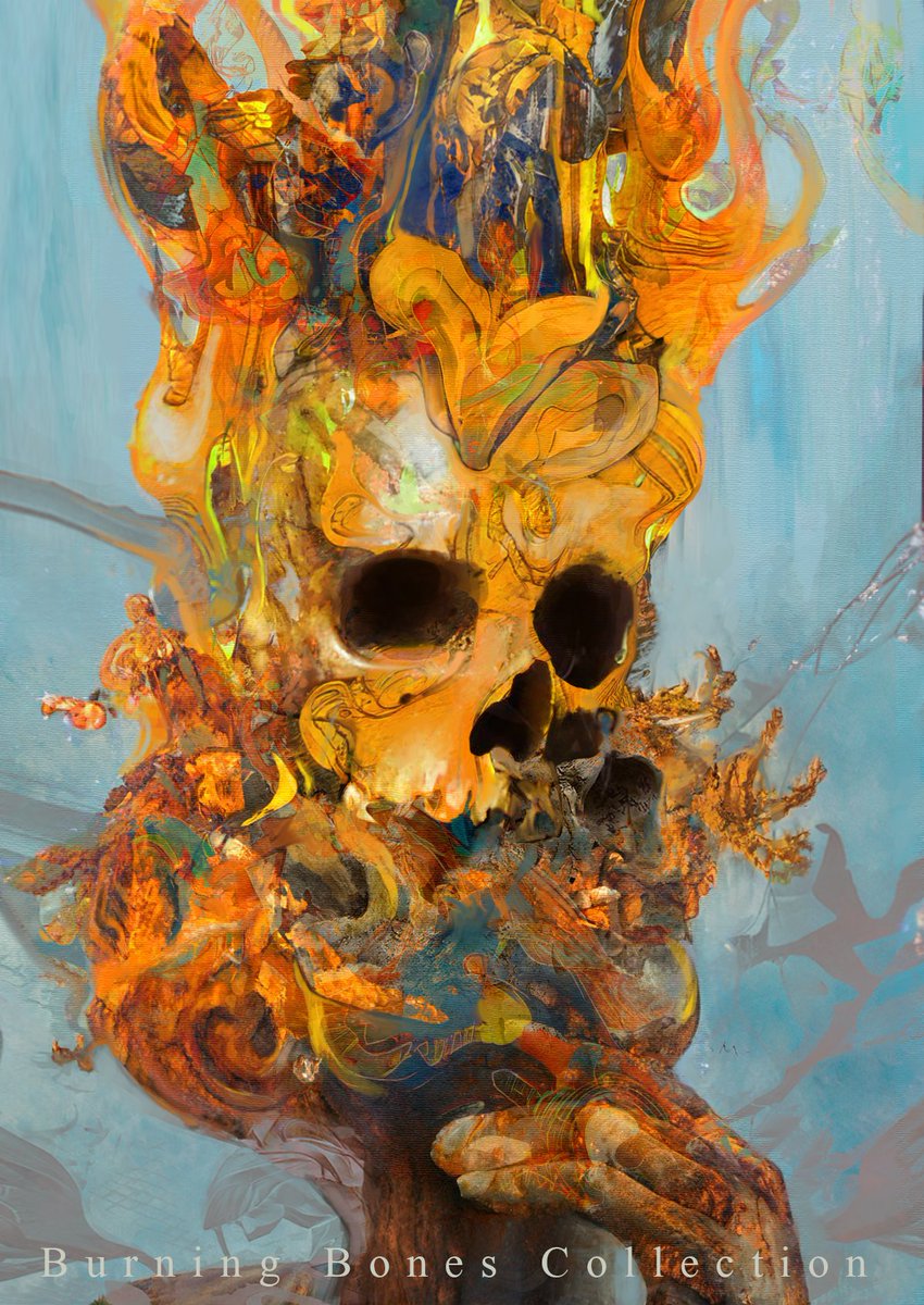NftWorn's tweet photo. Burning Bones 022 - #NFT #NFTs #NFTCommunity #NFTCollection 
https://t.co/DAIlH8rbHd via @opensea https://t.co/LoMnoaLs9t