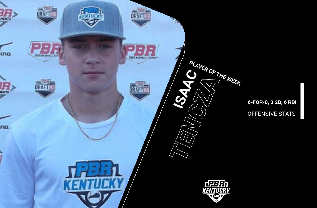 PrepbaseballKY's tweet image. Congrats to this season's first Player of The Week: Uncommitted 2023 C @IsaacTencza12! @tatescrbaseball @cfulii @JamieTessoff 

🔗bit.ly/3Jw1DQI