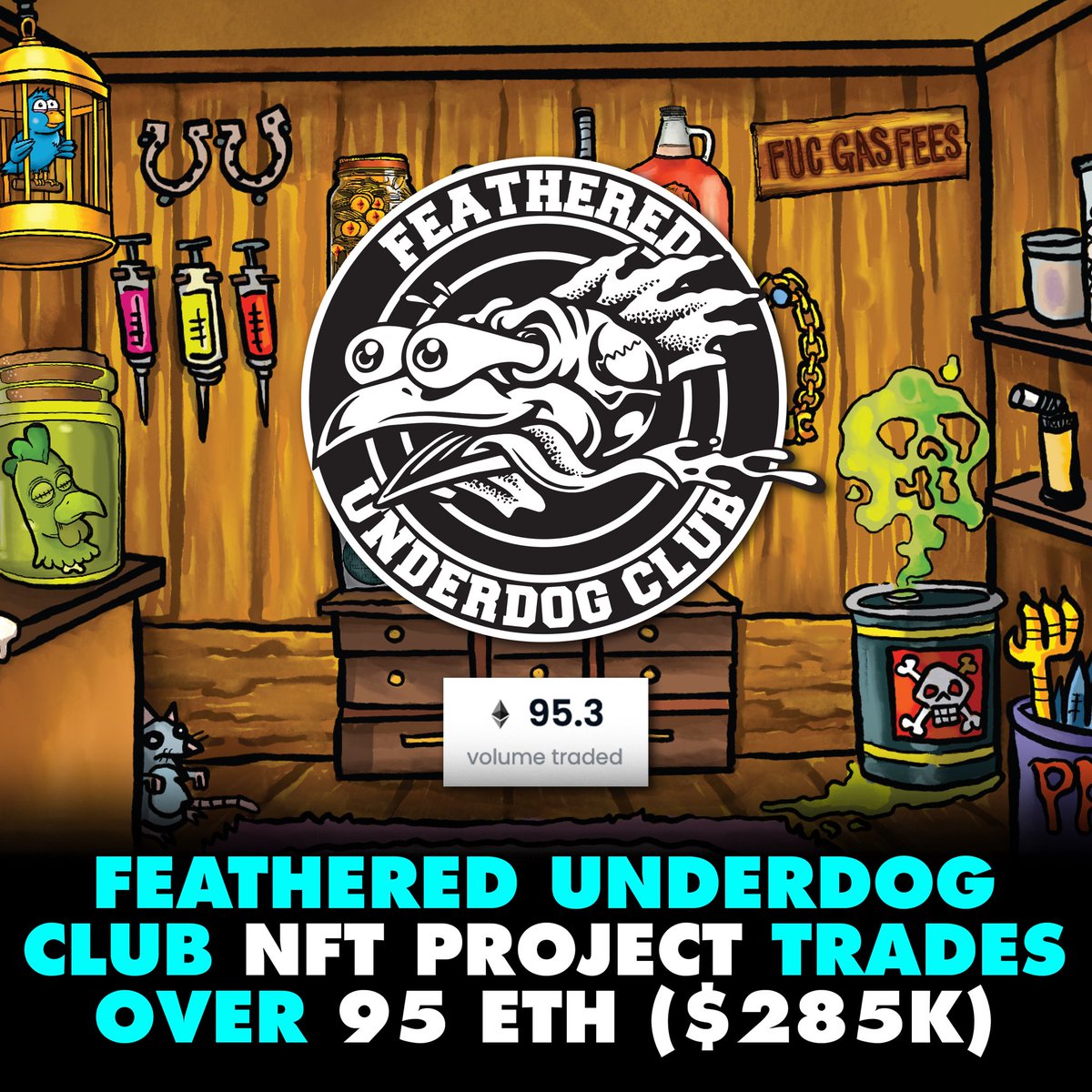 Feathered Underdog Club tweet media