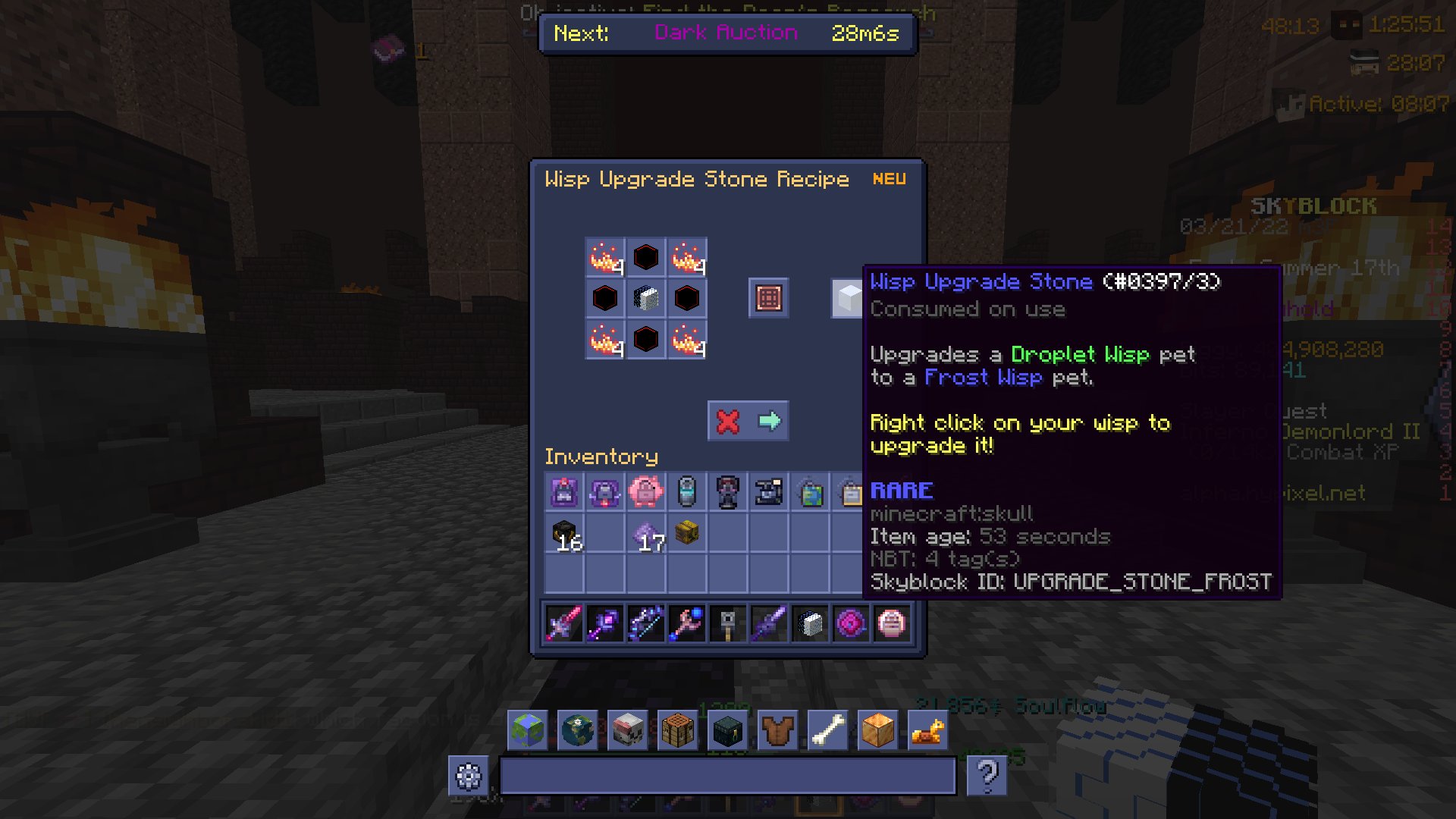 Hypixel SkyBlock News on Twitter "(α) Max stats of the Blaze Slayer