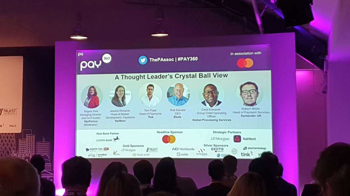 LHunterer's tweet photo. Payments Crystal Ball.. what's coming in the next few years. ISO20022, governance for Open Finance, consumer protection on Faster Payments, Central Bank Digital Currencies. For the customer it will mean simpler, faster, safer payments. ( Jessica Richards, NatWest). #PAY360 https://t.co/lH6PxGWYoh