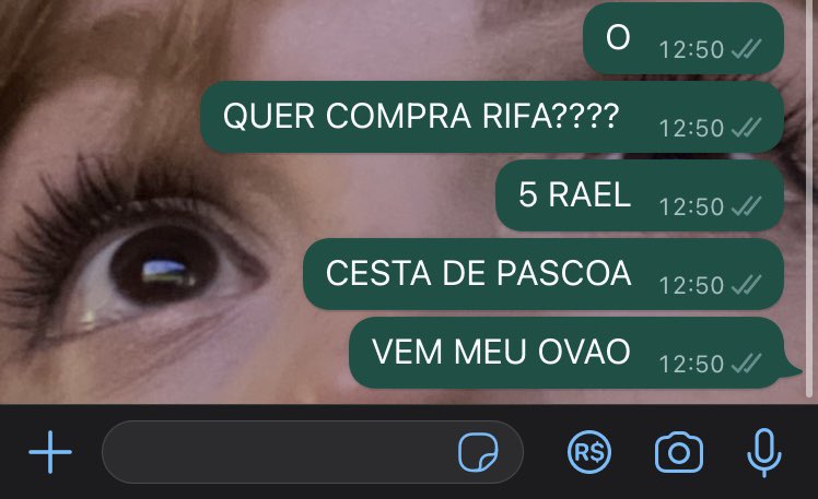 leosdump's tweet photo. gente vendeno rifa segue a propaganda
mas pprt to vendeno msm https://t.co/u7uitqMym6