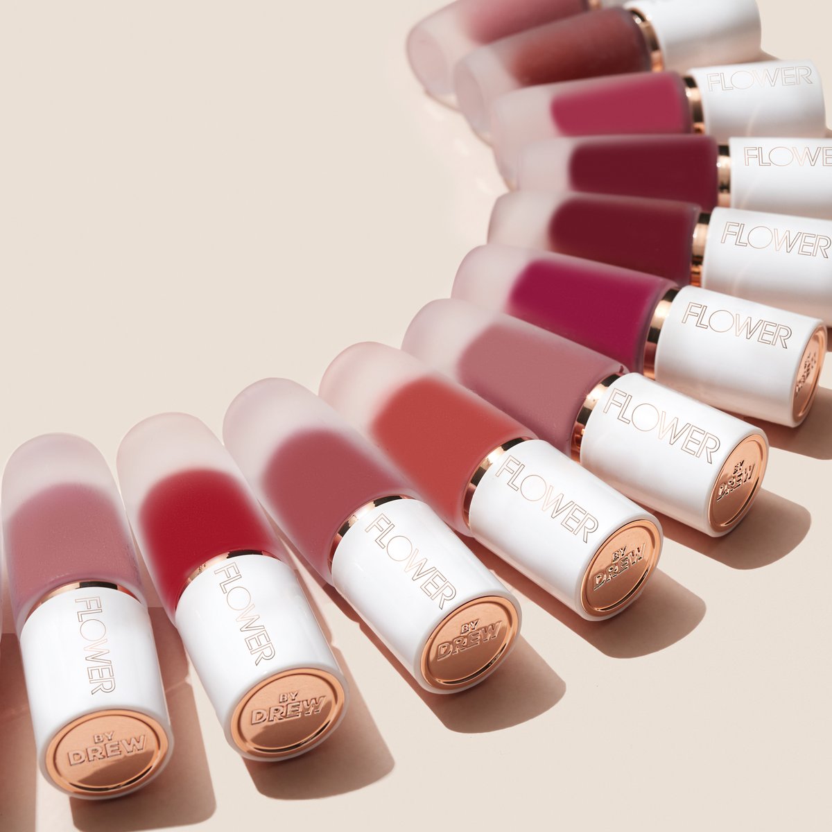 flowerbeauty's tweet photo. You asked, we answered! Meet the FIVE NEW SHADES of our Perfect Pout Soft Matte Lip Color!😘 This ultra-pigmented, ultra-comfortable, long-wearing matte lip color leaves lips smooth and comfortable EVERY TIME!💕 #FLOWERBeauty 

https://t.co/yZFUlrZnhg https://t.co/pxbZdmg35D