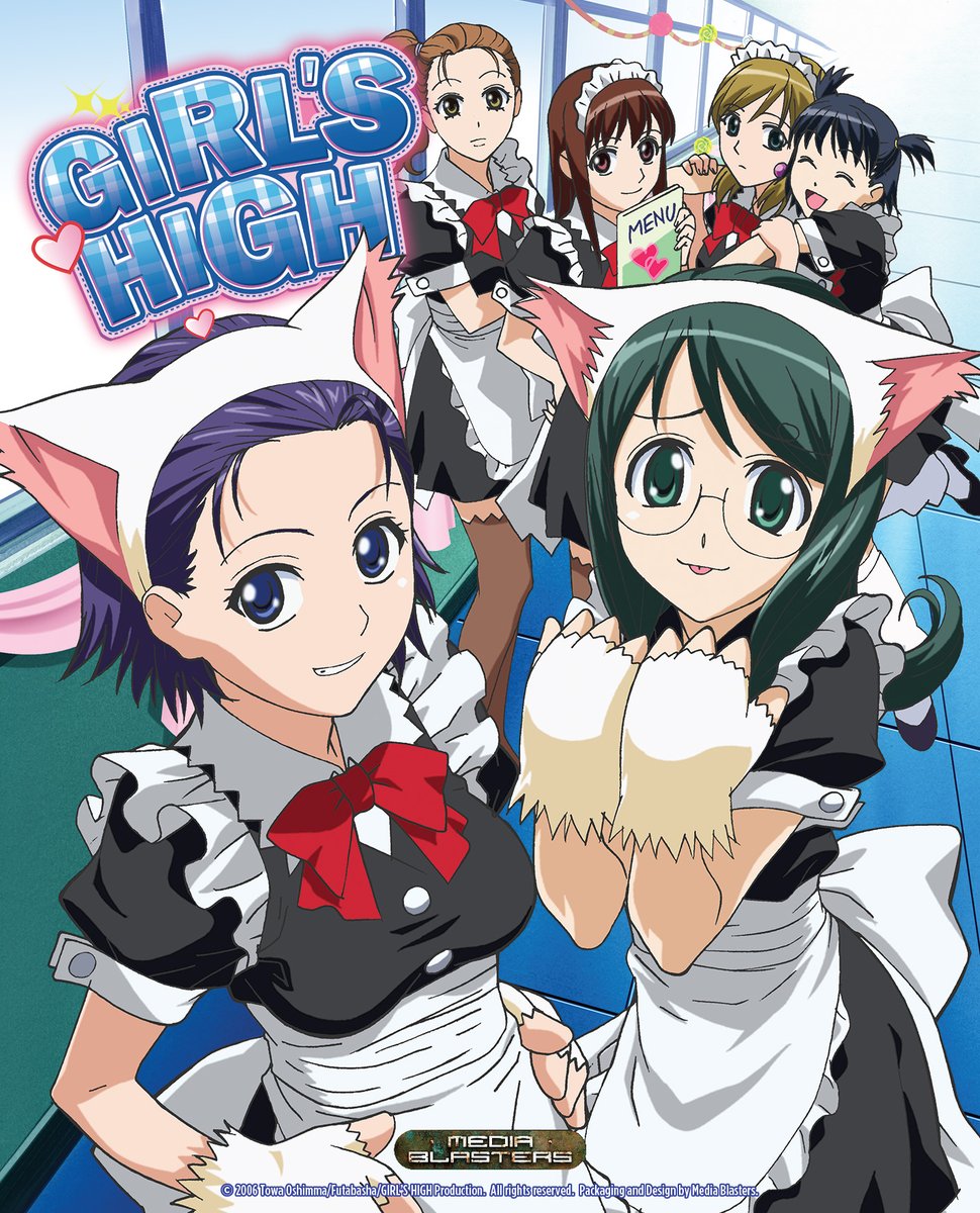 mediablasters1's tweet photo. The announcement for our anime release will be Girl's High on BD and like Ramen Fighter Miki release (some may not now) will be in an O-Ring and include a double sided post card that you can all keep. Love the artwork here! #mediablasters #girlshigh #anime https://t.co/rOmWtGUxY2