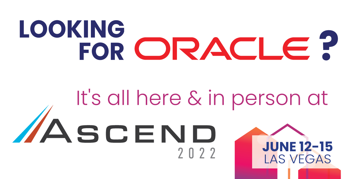 OHUGUpdates's tweet photo. Our Ascend 2022 schedule is packed with presenters from Oracle! 
Join us June 12-15 in Las Vegas to connect and learn.
REGISTER: https://t.co/8c6HBTQLNX

#oracle #oraclecloud #ascend2022 #ascendconference #Oracleusergroup https://t.co/z3ZL5A2cfD