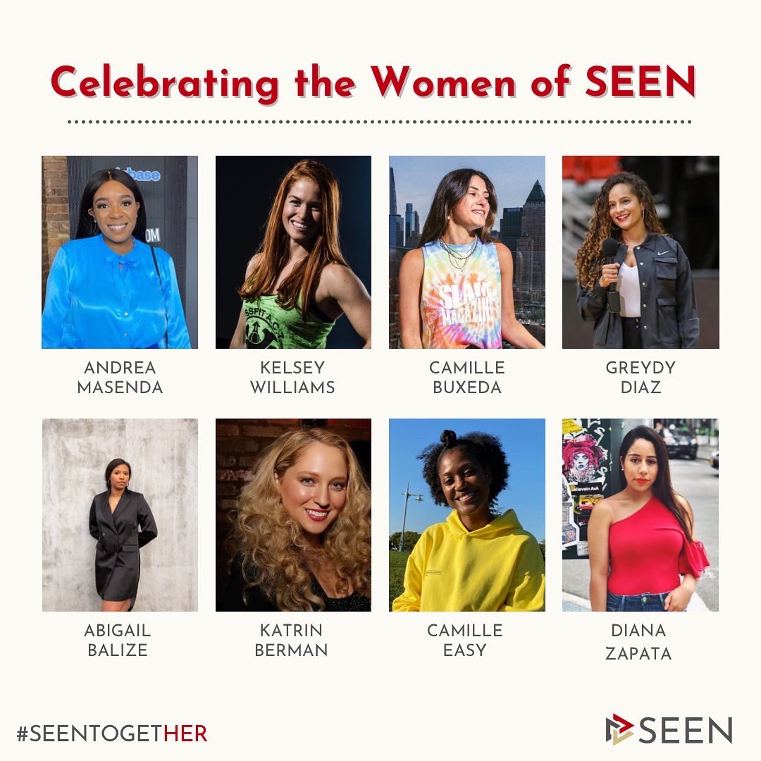 SEEN_community's tweet photo. One post certainly wasn’t enough to showcase the phenomenal women in the SEEN Community
Ladies we appreciate you and everything you do! 💐
#SEENtogether #womeninsports #community #sportsandentertainment #sportsbiz #womenshistorymonth https://t.co/mXXXW3Hbtq