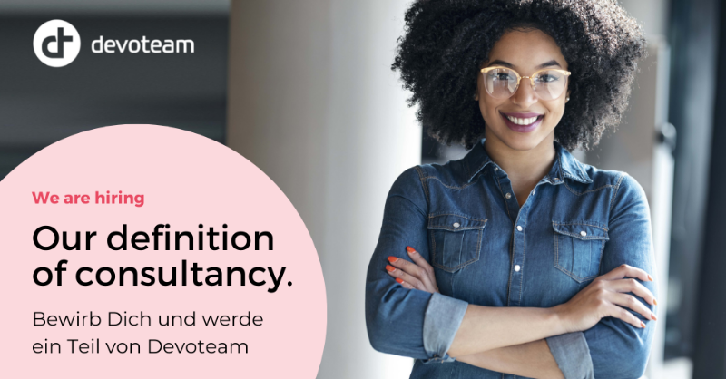 DevoteamGER's tweet photo. We are hiring! 🥳
Bewirb Dich noch heute auf eine von über 200 offenen Stellen und werde ein Teil von Devoteam Deutschland. Arbeite mit den besten Cloud-Plattformen und werde eine:r von über 8.000 Tech- und Business Expert:innen weltweit. 

#wearehiring #nowhiring #jetztbewerben