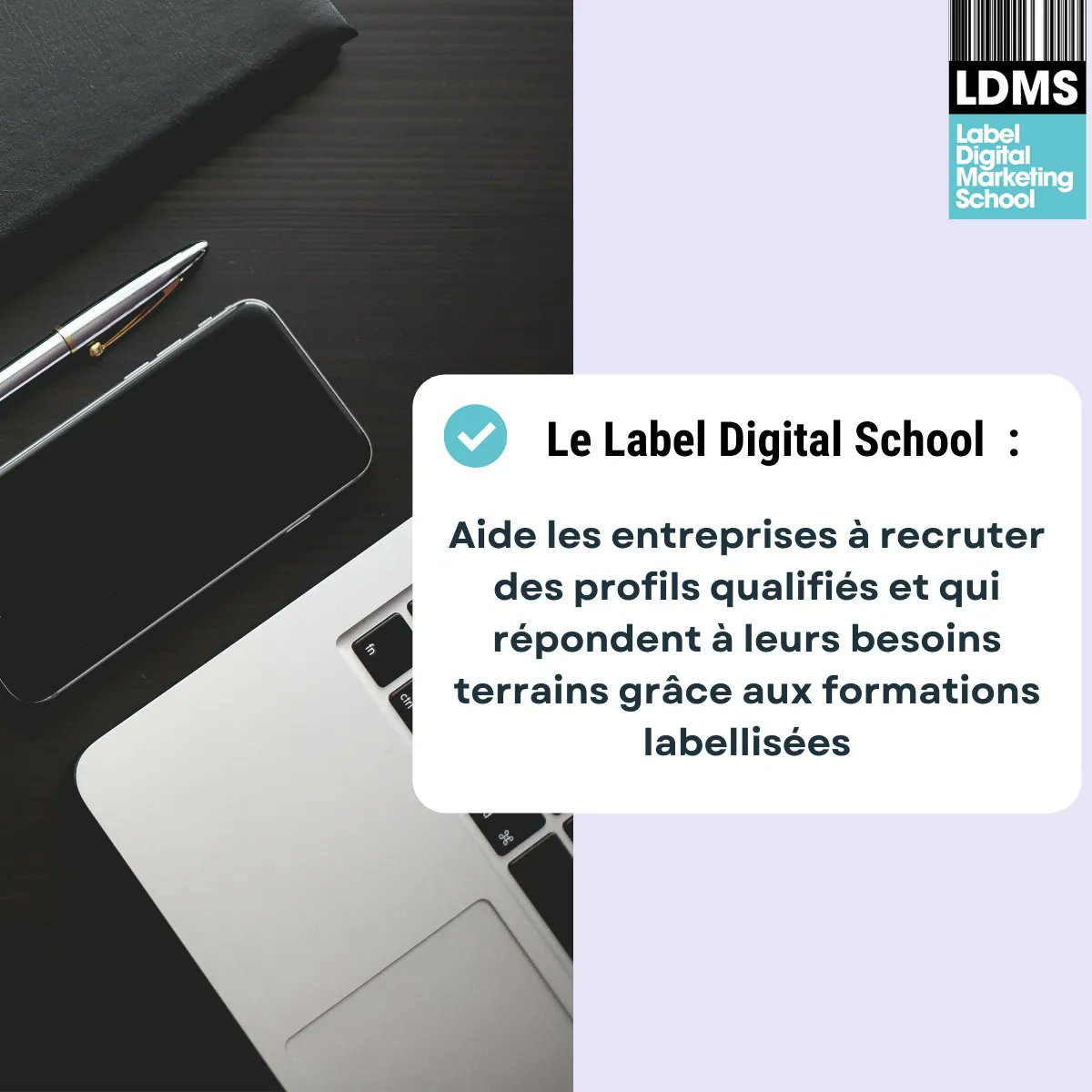 DMA France (@dma_france) on Twitter photo 📢 Vous avez du mal à recruter des #profils qualifiés pour votre #entreprise ?
Grâce aux #formations labellisées du <a href="/label_dms/">Label Digital Marketing School</a>, les talents de demain seront formés à la réalité du terrain ! 🤩
Envie de faire partie de ce beau projet ? 👉 buff.ly/3IRzGC7 📢 Vous avez du mal à recruter des #profils qualifiés pour votre #entreprise ?
Grâce aux #formations labellisées du <a href="/label_dms/">Label Digital Marketing School</a>, les talents de demain seront formés à la réalité du terrain ! 🤩
Envie de faire partie de ce beau projet ? 👉 buff.ly/3IRzGC7