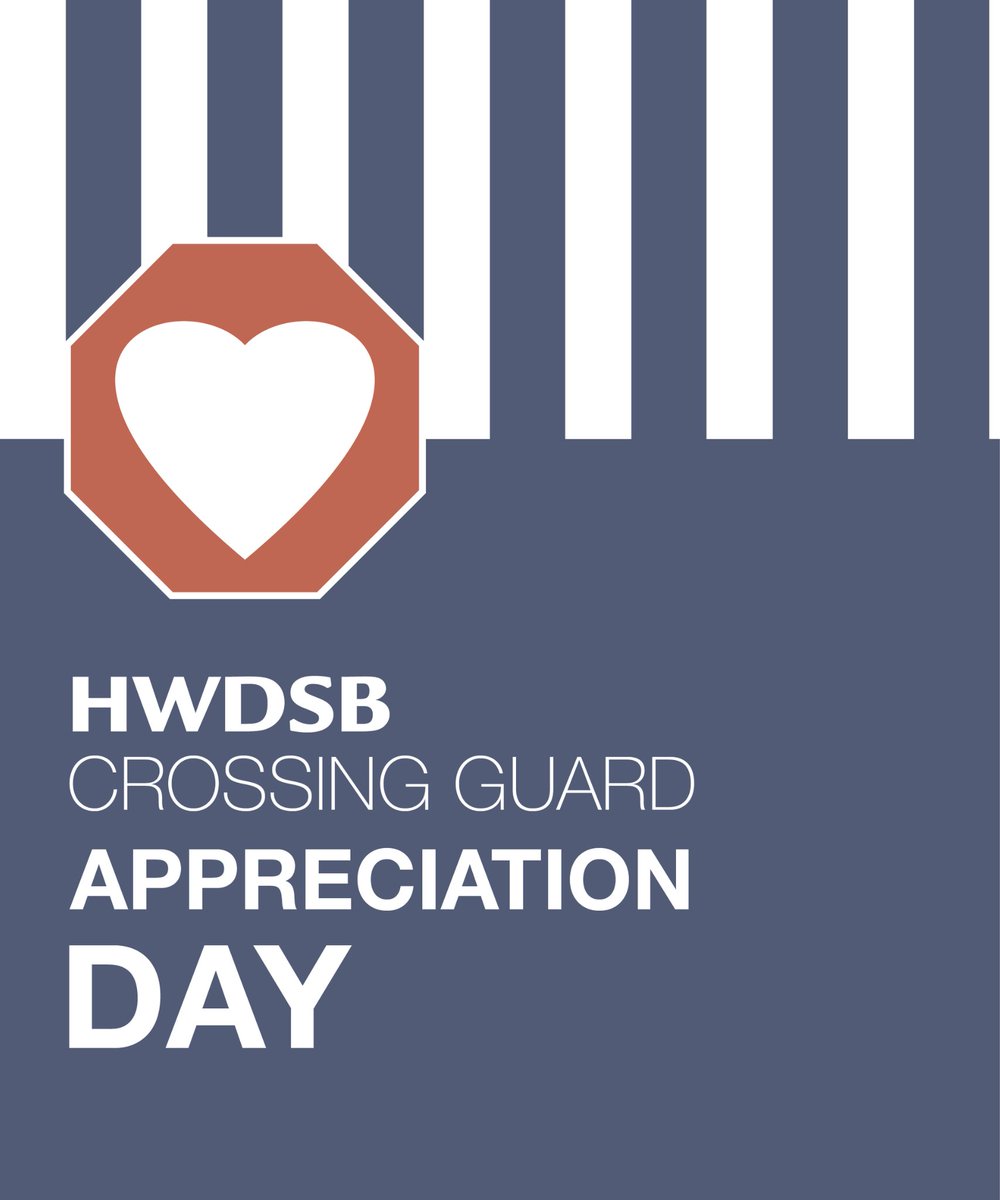 March 23 is Ontario's School Crossing Guard Appreciation Day 🛑 💛

Thank you for keeping our students and community members safe! Be sure to tell your crossing guards how much you appreciate them.