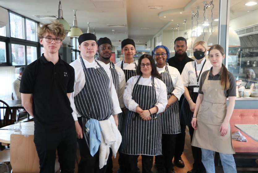 OKN1Hoxton's tweet photo. Our fabulous students cooked up a storm preparing for the 'Passion to Inspire' competition!🤩 @passion2inspire
Come and see our chefs in action: https://t.co/Rjo3gpIVt2
#passiontoinspire2022 #passiontoinspire #OKN1 #Hoxton #studentchef #traineechef #chefcompetition https://t.co/aBhxkxPlCM