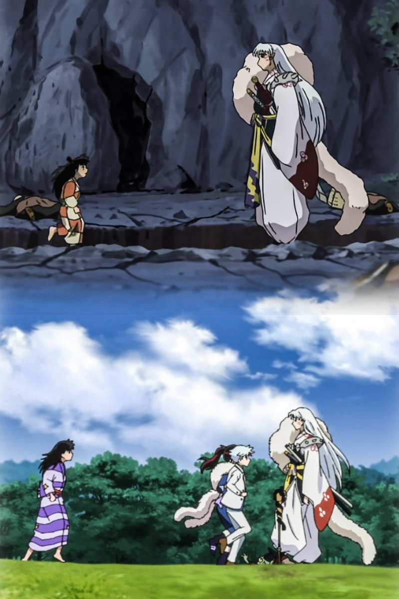 This 🥺🥺🥺
 #半妖の夜叉姫
#sessrin