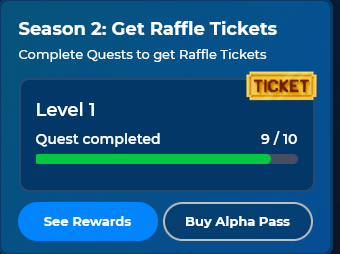 Mo99ah99's tweet photo. @TheSandboxGame I just participated in the daily #SandboxAlphaS2Contest for a chance to earn up to 1,000 $SAND! Starting March 22 - Ticket Day. Check out my screenshot below!
👇 #SandboxAlphaS2 https://t.co/ek9J6w4dkW