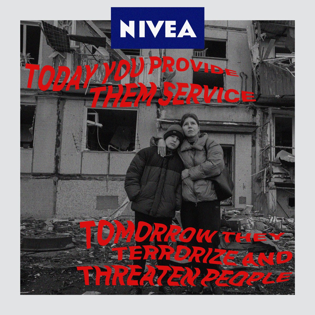 nikiftet's tweet photo. 71% of Russians support the war in Ukraine (Washington Post). These might be your customers and your employees! @NIVEAMEN_ES @NIVEA_ES 
#standwithukraine #StopPutinNOW #StopRussianAgression #boykottrussia #StopBusinessInRussia https://t.co/1zMxLtqyEB