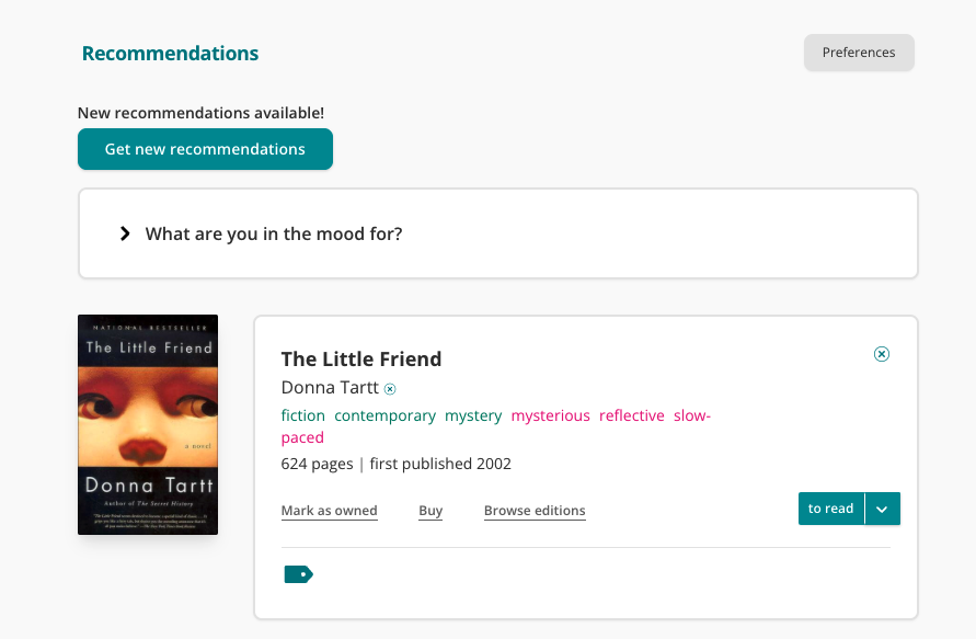 The StoryGraph tweet media