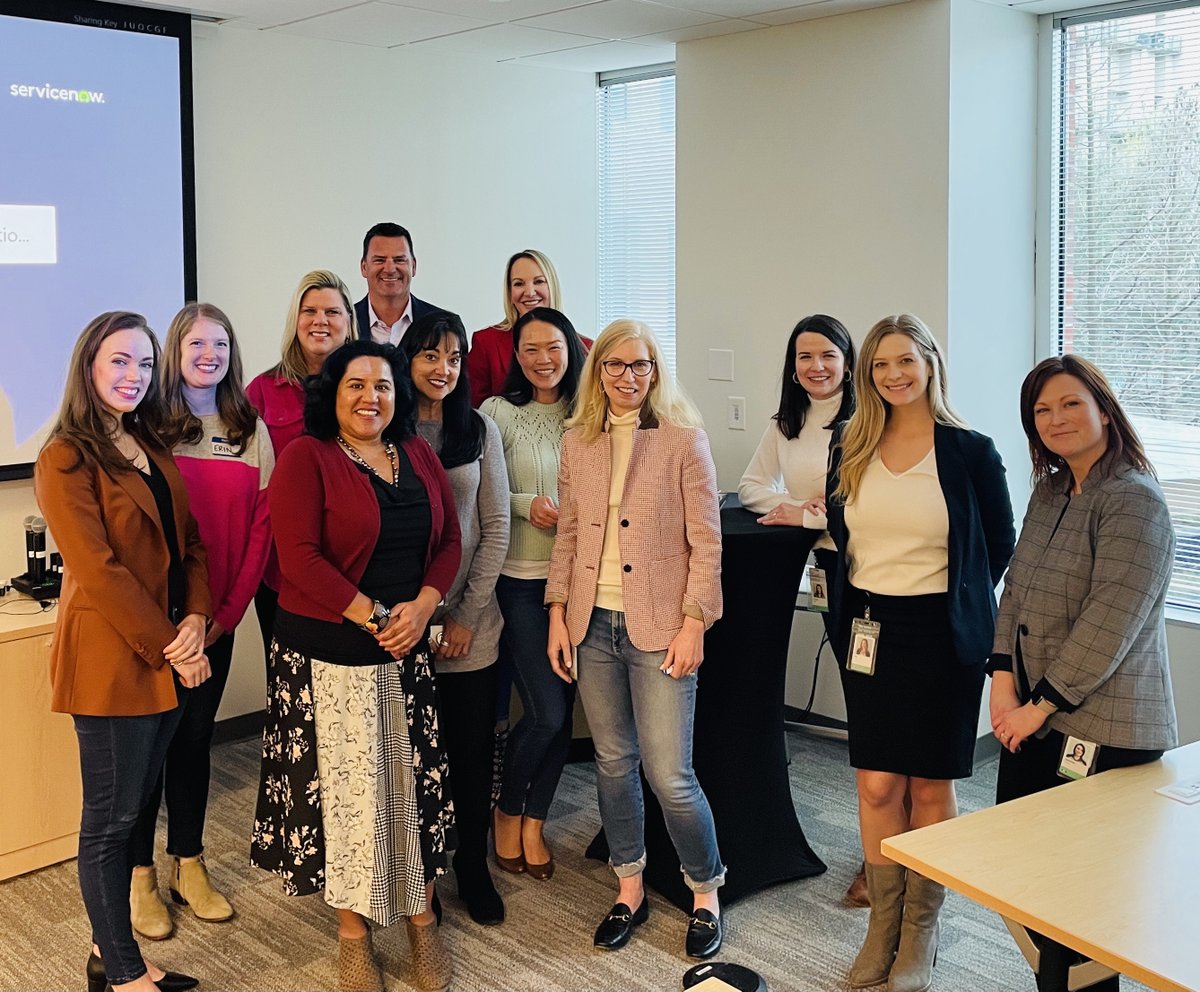 Advancing the workplace one conversation at a time. Thanks Addison <a href="/ServiceNow/">ServiceNow</a> women for the insights and discussion on work life harmony, making time for learning, career growth, and mental wellness. This is how to create equity for all. #WinAsATeam #BreakTheBias